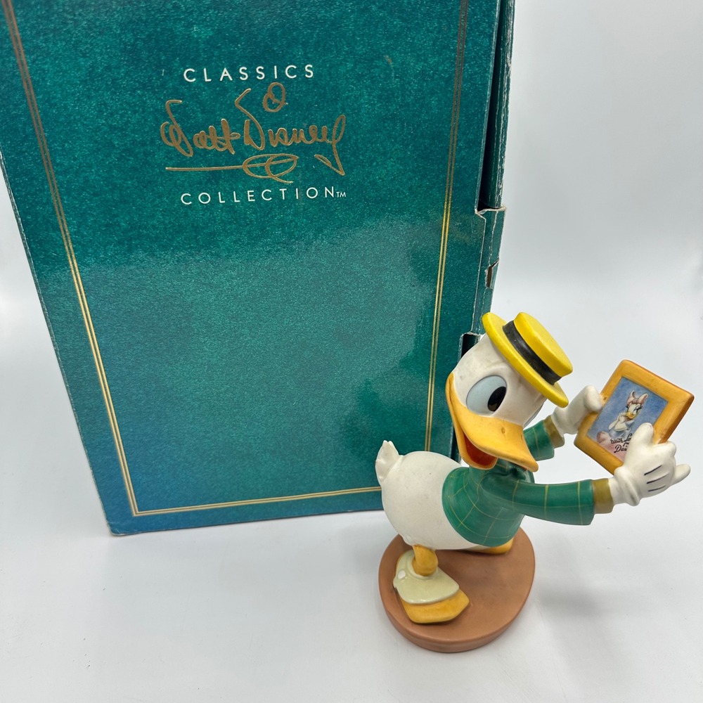 WDCC Donald Duck 60th Birthday Mr. Duck Steps Out Figurine with Box